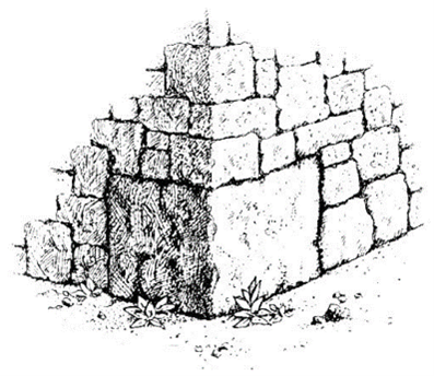 A foundation cornerstone