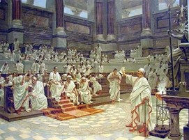 Roman court scene