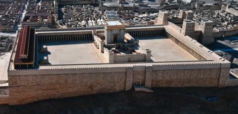 The temple in Jerusalem at the time of Jesus