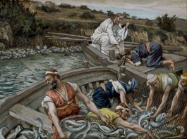 Jesus goes fishing