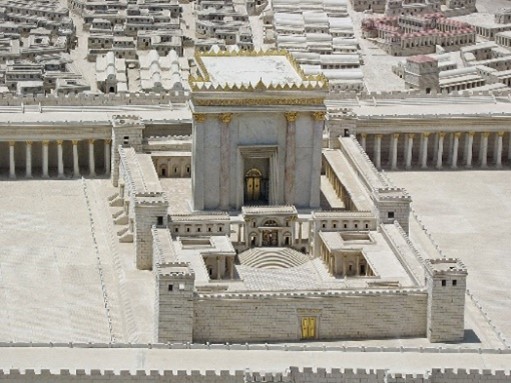 The temple in Jerusalem