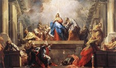 Restout's 'dramatic' Pentecost painting